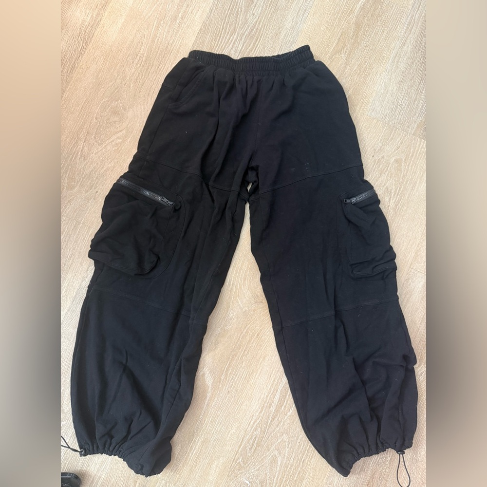 Fashion Nova Black Jogger Pants